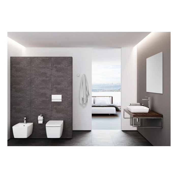 VitrA Q-Line Bathrobe Holder - Chrome - Unbeatable Bathrooms