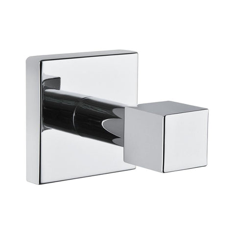 VitrA Q-Line Bathrobe Holder - Chrome - Unbeatable Bathrooms