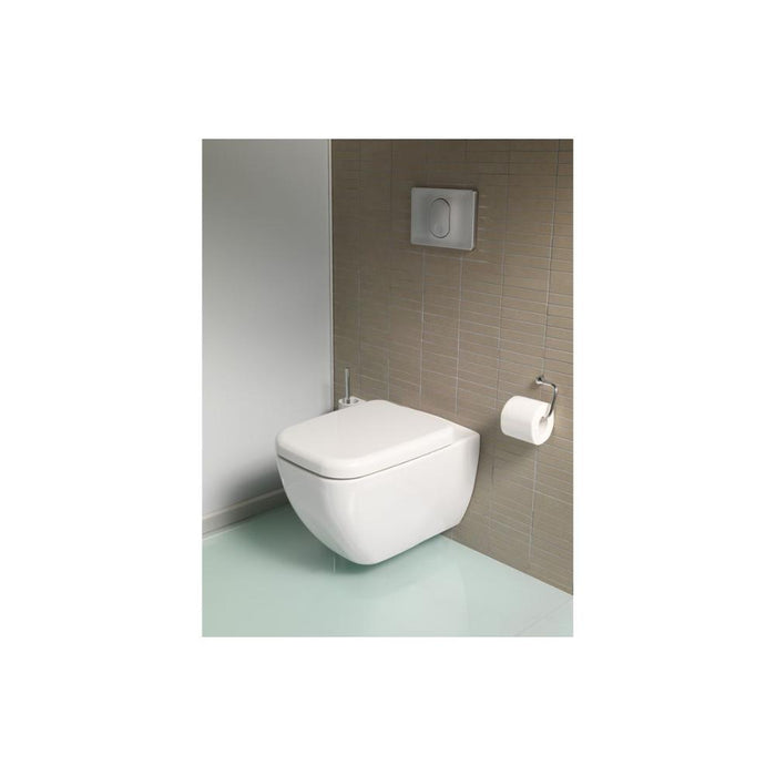 VitrA Q-Line Toilet Roll Holder - Chrome - Unbeatable Bathrooms