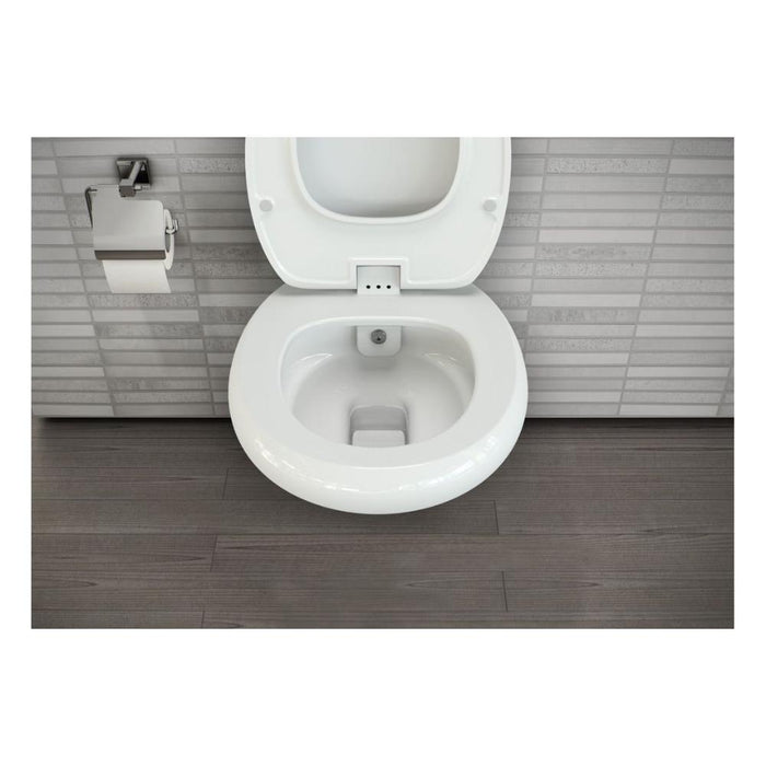 VitrA Q-Line Toilet Roll Holder w/Cover - Chrome - Unbeatable Bathrooms