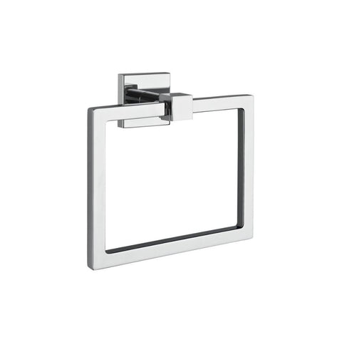 VitrA Q-Line Towel Ring - Chrome - Unbeatable Bathrooms