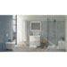 VitrA Q-Line WC Brush Holder - Chrome - Unbeatable Bathrooms