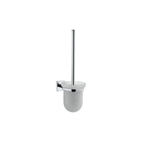 VitrA Q-Line WC Brush Holder - Chrome - Unbeatable Bathrooms