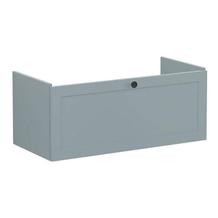 VitrA Root Classic 100cm 1 Drawer Slim Washbasin Unit - Unbeatable Bathrooms