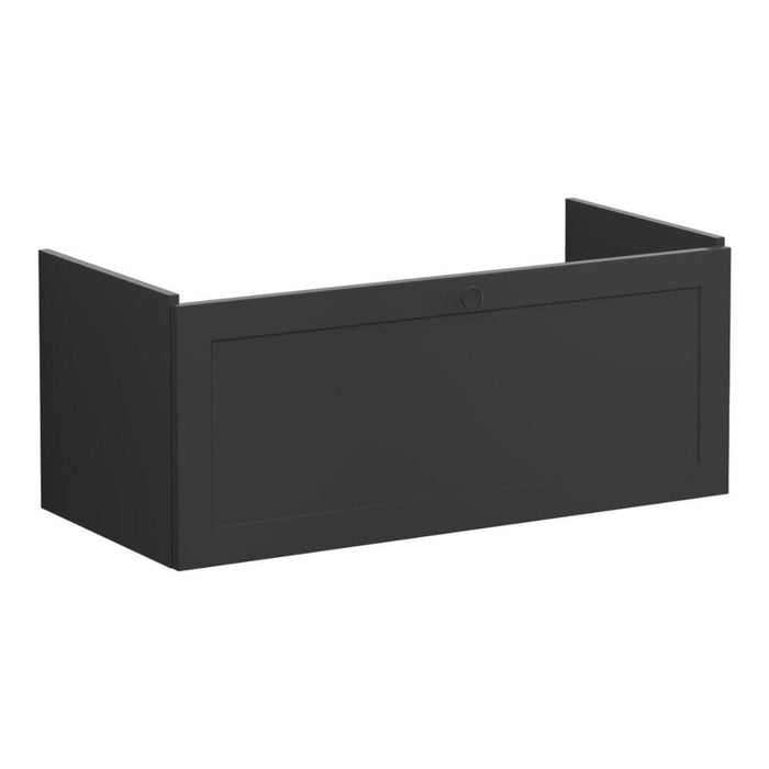VitrA Root Classic 100cm 1 Drawer Slim Washbasin Unit - Unbeatable Bathrooms