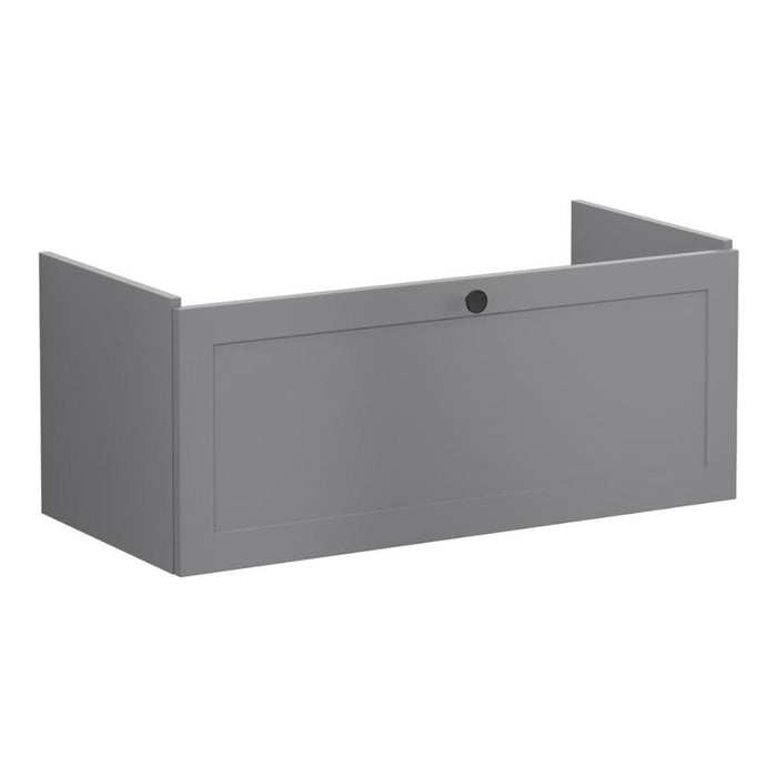 VitrA Root Classic 100cm 1 Drawer Slim Washbasin Unit - Unbeatable Bathrooms