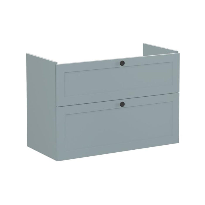 VitrA Root Classic 100cm 2 Drawer Washbasin Unit - Unbeatable Bathrooms