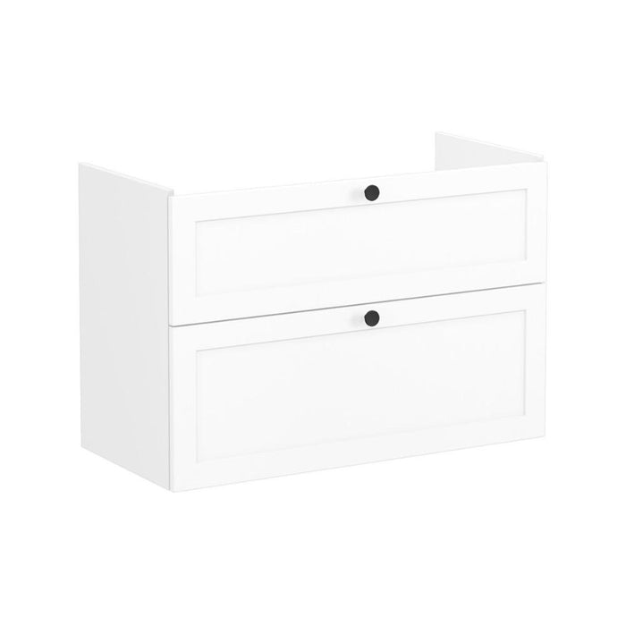 VitrA Root Classic 100cm 2 Drawer Washbasin Unit - Unbeatable Bathrooms