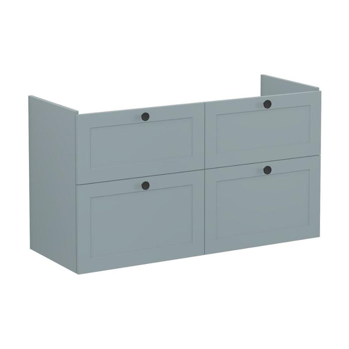 VitrA Root Classic 120cm 4 Drawer Washbasin Unit - Unbeatable Bathrooms