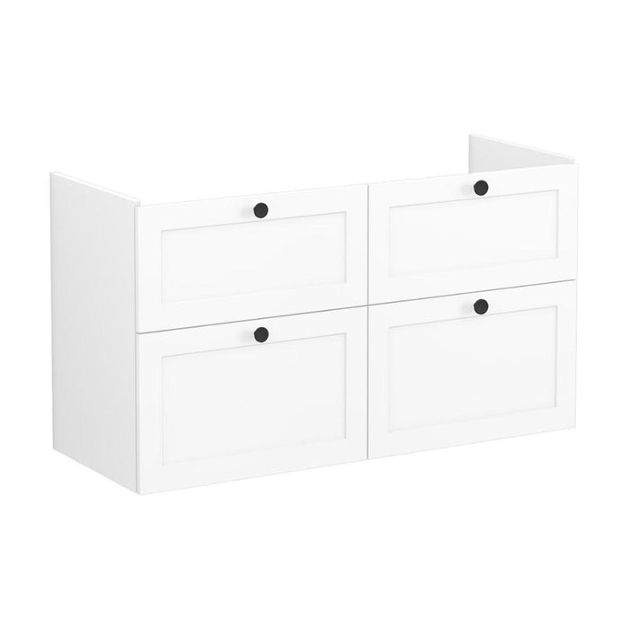VitrA Root Classic 120cm 4 Drawer Washbasin Unit - Unbeatable Bathrooms