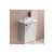 VitrA Root Classic 40cm 1 Door Wall Hung Slim Washbasin Unit - Unbeatable Bathrooms