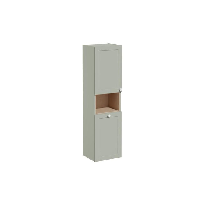 VitrA Root Classic 40cm 2 Door Semi-Tall Unit w/Laundry Basket - Unbeatable Bathrooms