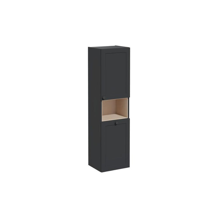 VitrA Root Classic 40cm 2 Door Semi-Tall Unit w/Laundry Basket - Unbeatable Bathrooms