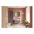 VitrA Root Classic 40cm 2 Door Tall Unit (LH Hinge) - Unbeatable Bathrooms