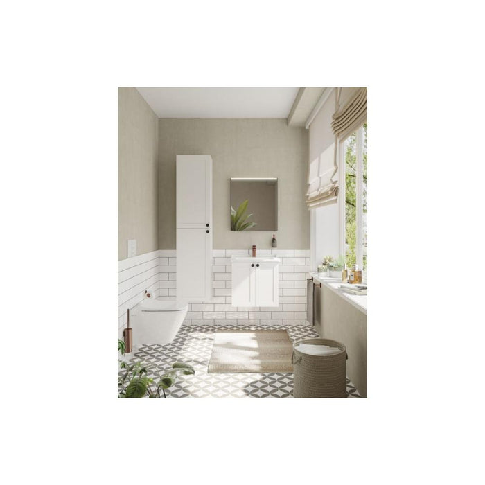VitrA Root Classic 40cm 2 Door Tall Unit (LH Hinge) - Unbeatable Bathrooms
