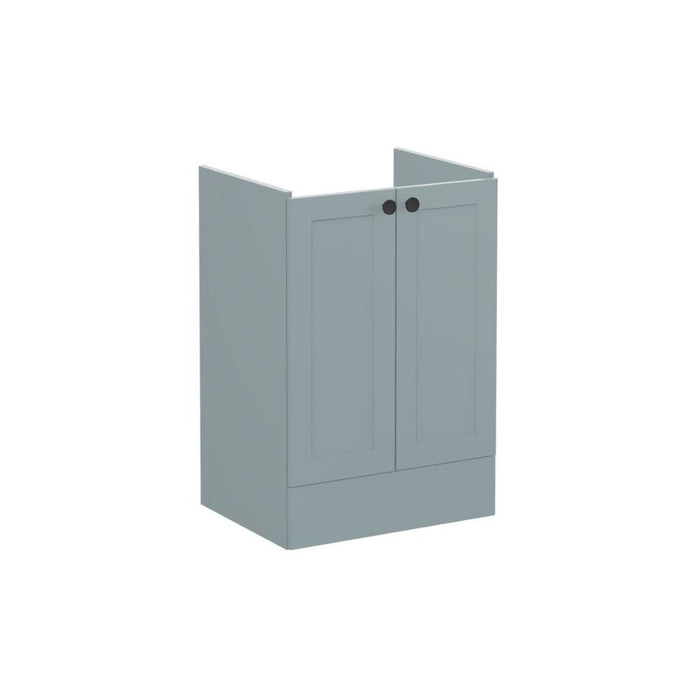 VitrA Root Classic 60cm 2 Door Floor Standing Washbasin Unit - Unbeatable Bathrooms