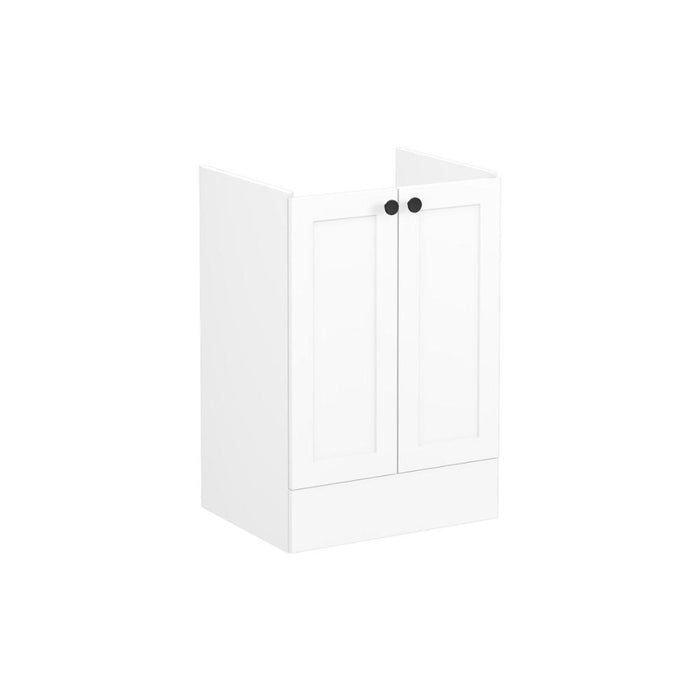 VitrA Root Classic 60cm 2 Door Floor Standing Washbasin Unit - Unbeatable Bathrooms