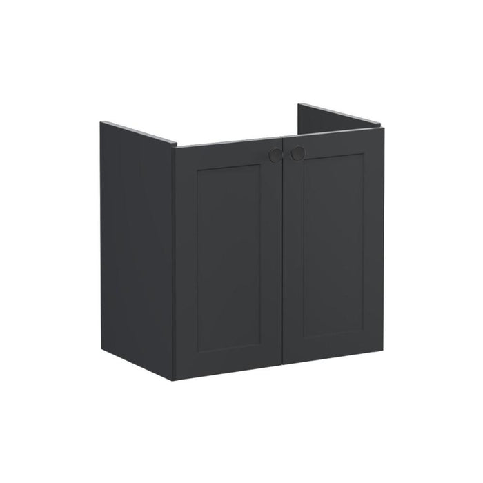 VitrA Root Classic 60cm 2 Door Wall Hung Slim Washbasin Unit - Unbeatable Bathrooms