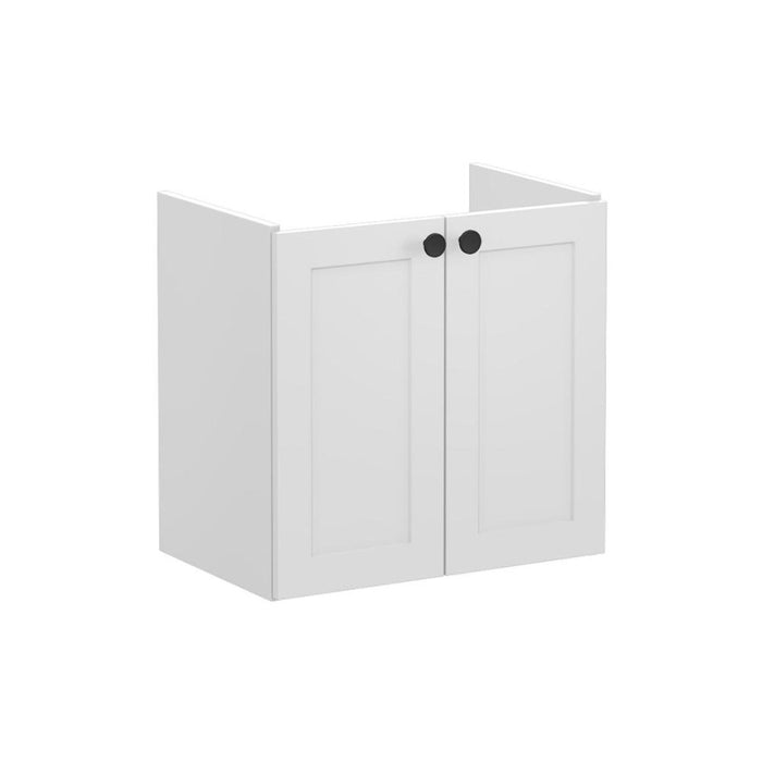 VitrA Root Classic 60cm 2 Door Wall Hung Slim Washbasin Unit - Unbeatable Bathrooms