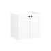 VitrA Root Classic 60cm 2 Door Wall Hung Slim Washbasin Unit - Unbeatable Bathrooms