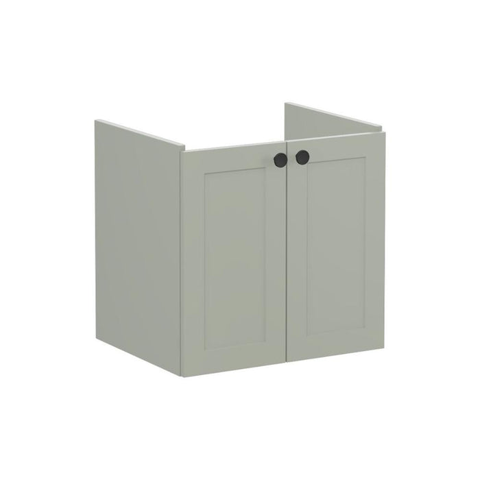 VitrA Root Classic 60cm 2 Door Wall Hung Washbasin Unit - Unbeatable Bathrooms