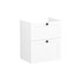 VitrA Root Classic 60cm 2 Drawer Slim Washbasin Unit - Unbeatable Bathrooms