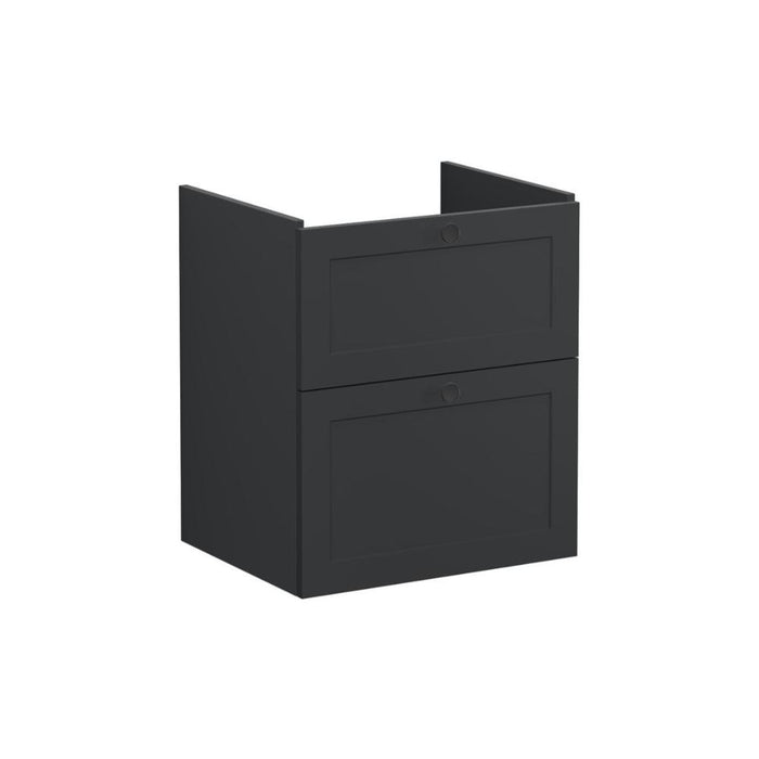 VitrA Root Classic 60cm 2 Drawer Washbasin Unit - Unbeatable Bathrooms