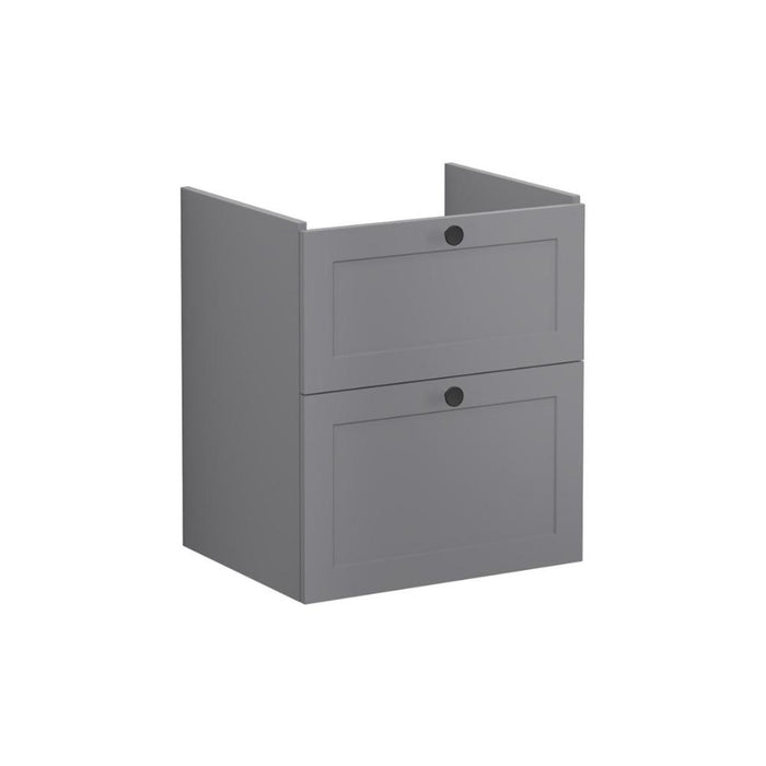 VitrA Root Classic 60cm 2 Drawer Washbasin Unit - Unbeatable Bathrooms