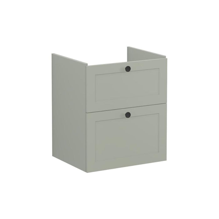 VitrA Root Classic 60cm 2 Drawer Washbasin Unit - Unbeatable Bathrooms