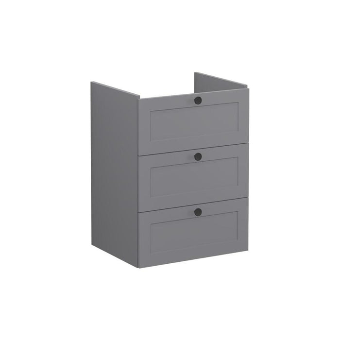 VitrA Root Classic 60cm 3 Drawer Washbasin Unit - Unbeatable Bathrooms