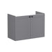 VitrA Root Classic 80cm 2 Door Wall Hung Slim Washbasin Unit - Unbeatable Bathrooms