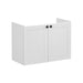 VitrA Root Classic 80cm 2 Door Wall Hung Slim Washbasin Unit - Unbeatable Bathrooms