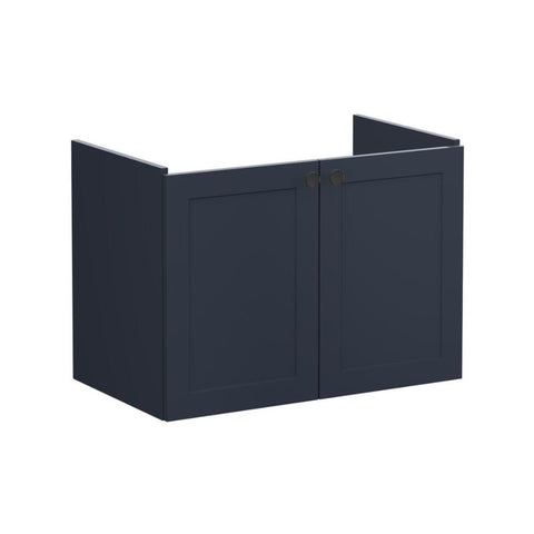 VitrA Root Classic 80cm 2 Door Wall Hung Washbasin Unit - Unbeatable Bathrooms