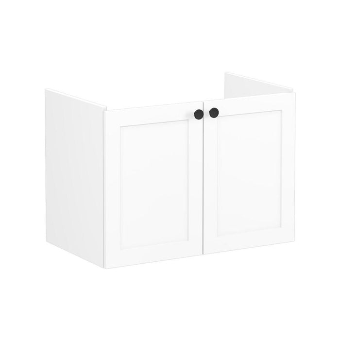 VitrA Root Classic 80cm 2 Door Wall Hung Washbasin Unit - Unbeatable Bathrooms