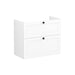 VitrA Root Classic 80cm 2 Drawer Slim Washbasin Unit - Unbeatable Bathrooms
