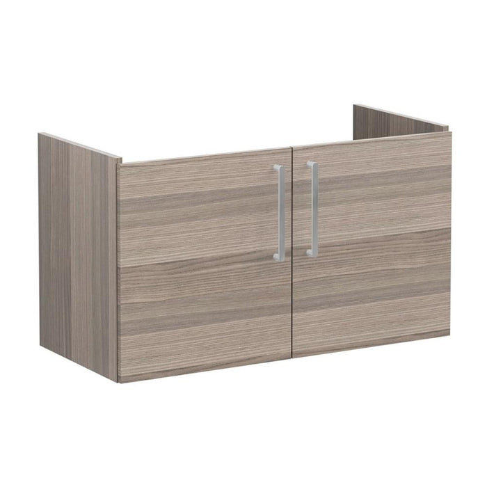 VitrA Root Flat 100cm 2 Door Washbasin Unit - Unbeatable Bathrooms