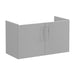 VitrA Root Flat 100cm 2 Door Washbasin Unit - Unbeatable Bathrooms