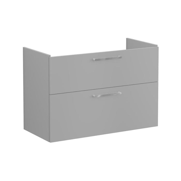 VitrA Root Flat 100cm 2 Drawer Washbasin Unit - Unbeatable Bathrooms