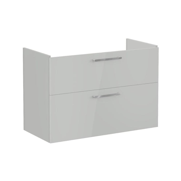 VitrA Root Flat 100cm 2 Drawer Washbasin Unit - Unbeatable Bathrooms