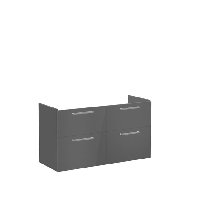 VitrA Root Flat 120cm 4 Drawer Washbasin Unit - Unbeatable Bathrooms