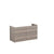 VitrA Root Flat 120cm 4 Drawer Washbasin Unit - Unbeatable Bathrooms