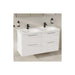 VitrA Root Flat 120cm 4 Drawer Washbasin Unit - Unbeatable Bathrooms