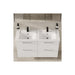 VitrA Root Flat 120cm 4 Drawer Washbasin Unit - Unbeatable Bathrooms