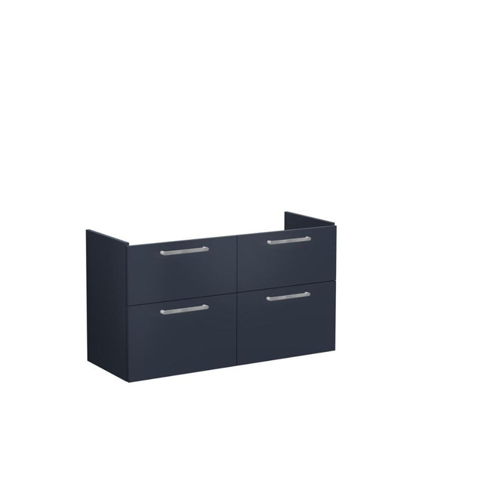 VitrA Root Flat 120cm 4 Drawer Washbasin Unit - Unbeatable Bathrooms