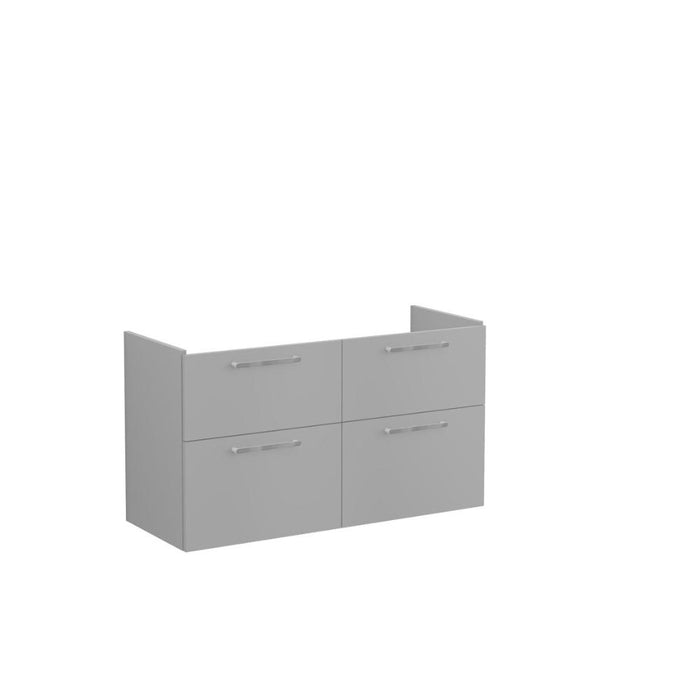 VitrA Root Flat 120cm 4 Drawer Washbasin Unit - Unbeatable Bathrooms