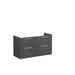 VitrA Root Flat 120cm 4 Drawer Washbasin Unit - Unbeatable Bathrooms