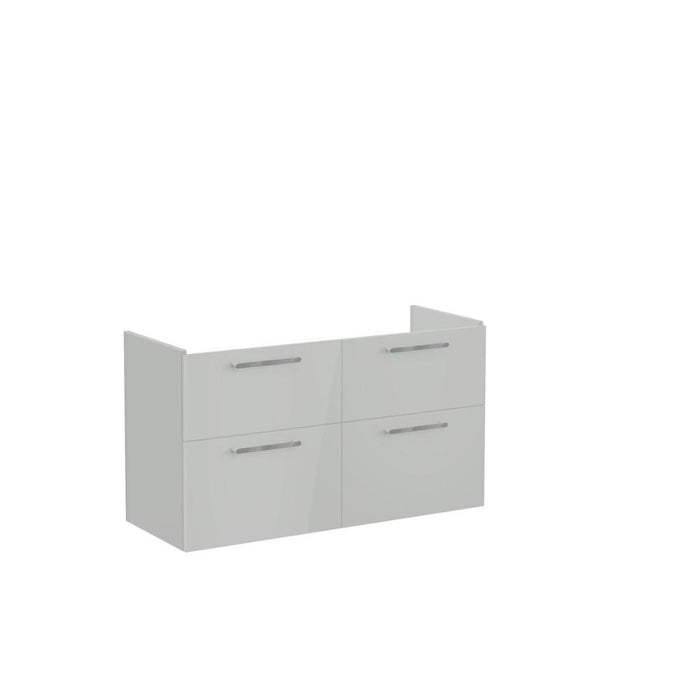 VitrA Root Flat 120cm 4 Drawer Washbasin Unit - Unbeatable Bathrooms