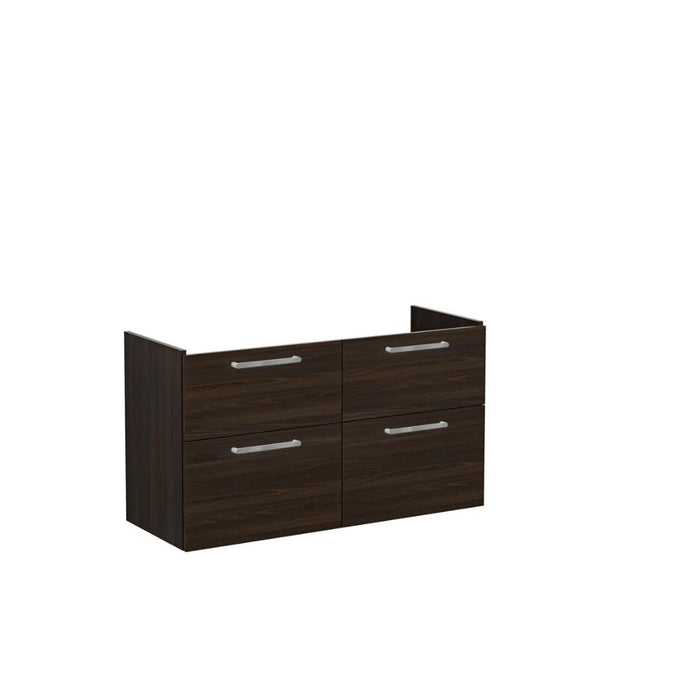 VitrA Root Flat 120cm 4 Drawer Washbasin Unit - Unbeatable Bathrooms