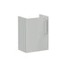 VitrA Root Flat 40cm 1 Door Wall Hung Slim Washbasin Unit - Unbeatable Bathrooms