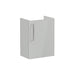 VitrA Root Flat 40cm 1 Door Wall Hung Slim Washbasin Unit - Unbeatable Bathrooms